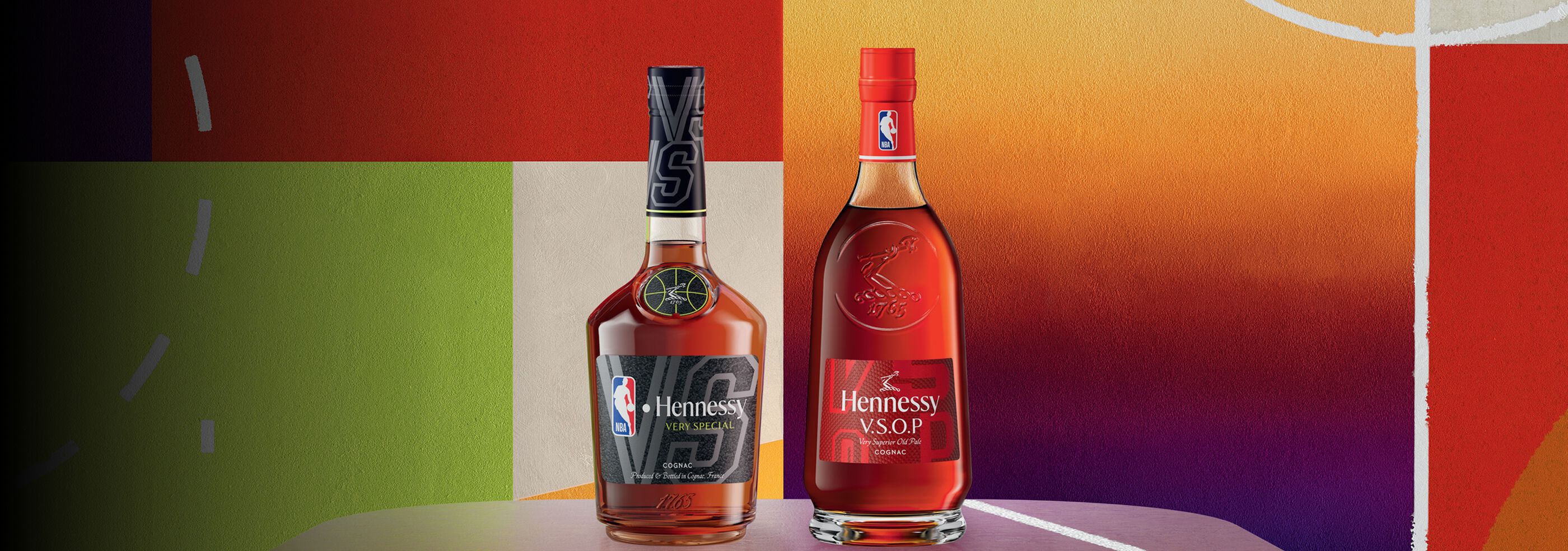 2 bottles of Hennessy NBA